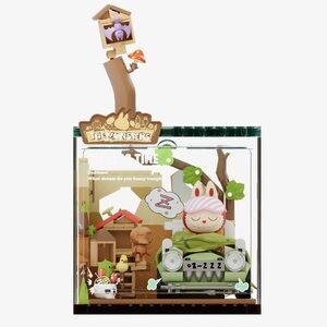 NAPPING TIME - Pop Mart THE MONSTERS Labubu Forest Secret Base Pop Blocks Set